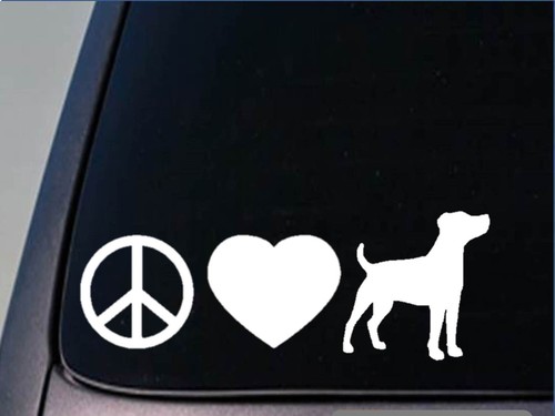 Adesivo peace love jack - adesivo,