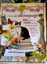 #BACK2eBAY 2004  SPLENDIDA RIVISTA L'ARTE del  DECOUPAGE da CASAMIA 140 NUOVO 87