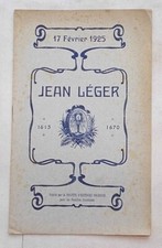 JALLA Jean Léger. 1615 - 1670.  (Società dui Studi Valdesi 1925)