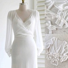 Wedding Bridal Jacket Long