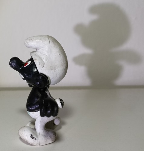 Puffo arrabbiato nero - arrabbiato,