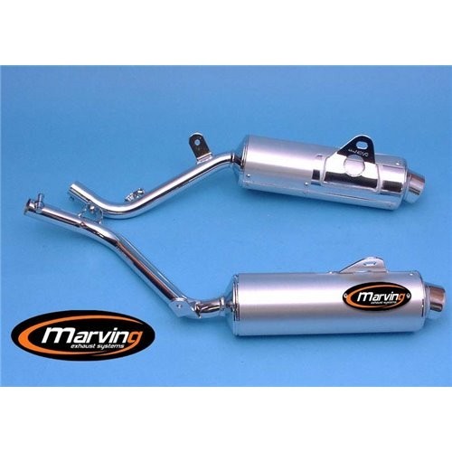 Coppia scarico marmitta honda - coppia,