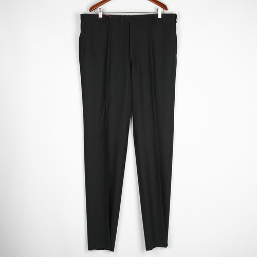 Pantaloni righe isaia lana - pantaloni,