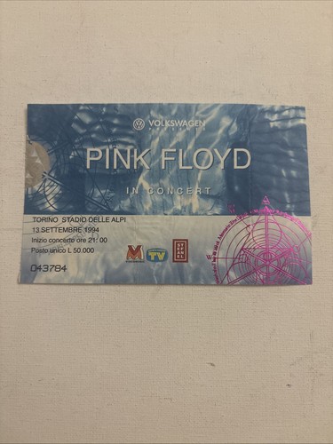 Biglietto concerto pink - concerto,