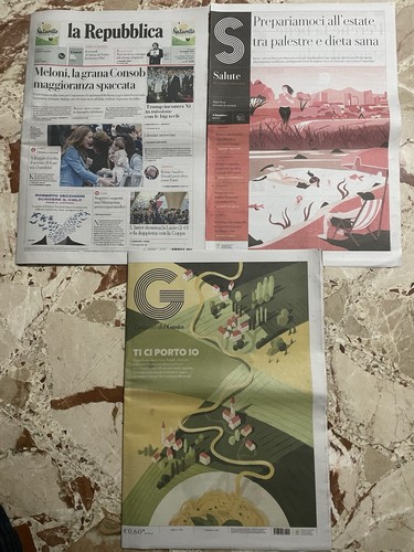 Giornale repubblica 14 - giornale,