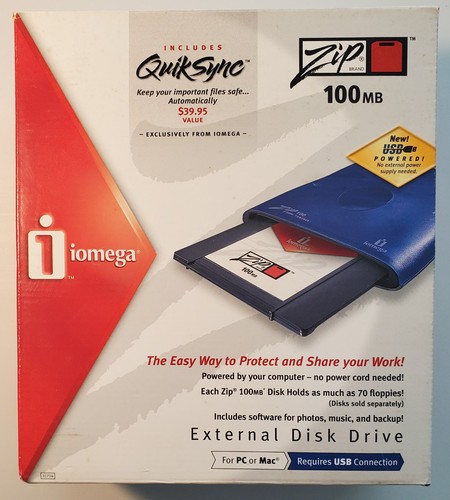 Iomega zip 100 - zip, esterna