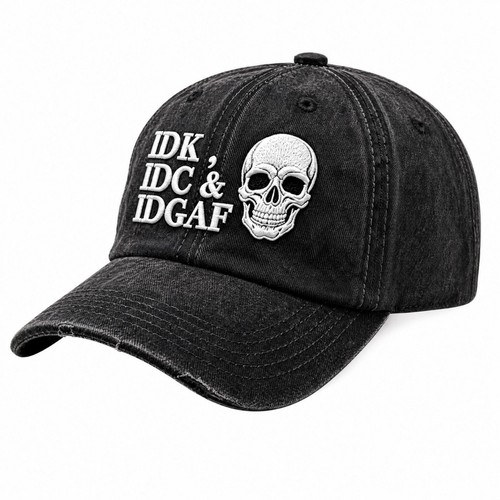 Cappello baseball idk idc - da,