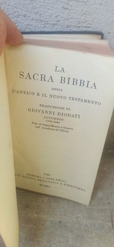 Sacra bibbia con traduzione - la,