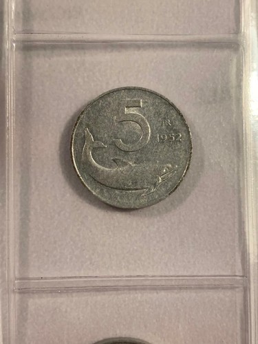 Moneta lire 1952 rarissima - moneta, 5