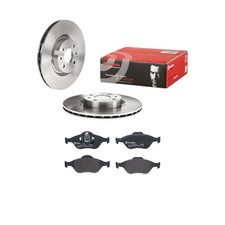 BREMBO Kit Freni ANTERIORI per MAZDA 2 - FORD Fiesta Fusion Dischi + Pastiglie