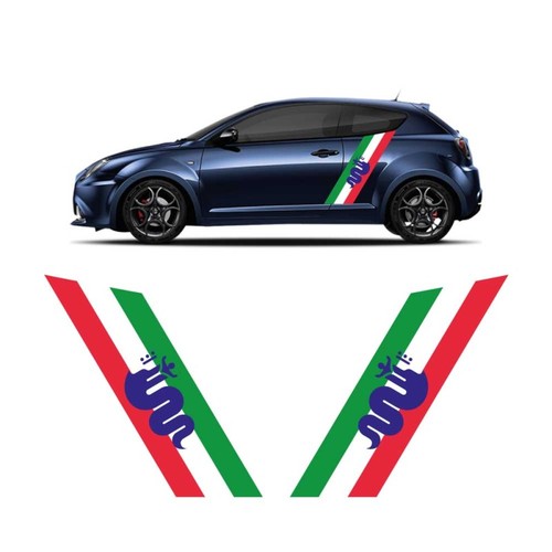 Adesivi strisce laterali - strisce,