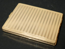 Portasigarette dorato astuccio