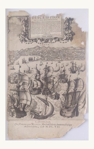 1607 carta antica originale - antica,