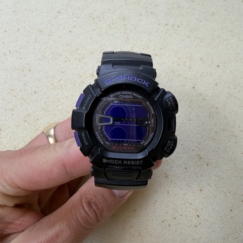 Casio shock mudman - g-shock, nero