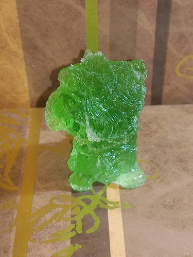 Mini scultura cane plastica - cane,