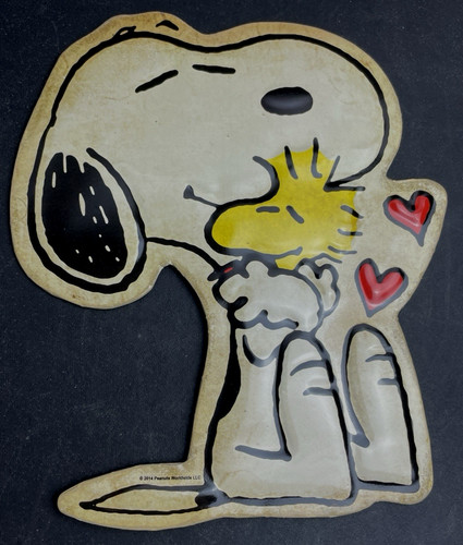 Insegna latta snoopy - di,