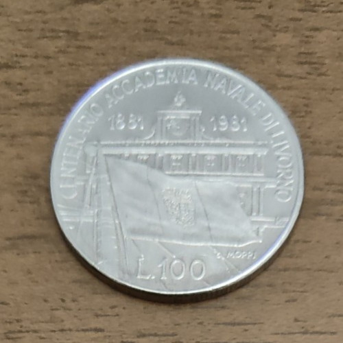 Moneta 100 lire - moneta,