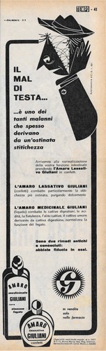 Amaro lassativo giuliani - amaro,