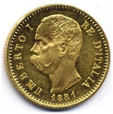Regno Italia : Umberto I : 20