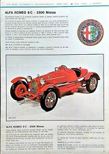 DEPLIANT MODELLI POCHER IN SCALA 1/8 - ALFA ROMEO 8C MONZA E ROLLS ROYCE PHANTOM