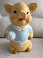 SALVADANAIO MAIALINO DELLA LAZIO IN TERRACOTTA - altezza 28 cm. -