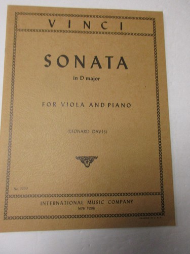 Leonardo vinci sonata - leonardo,