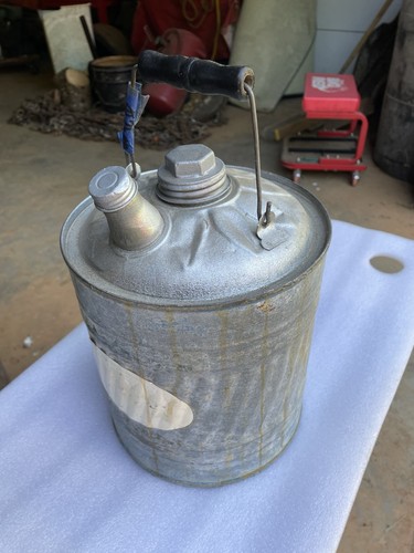 Bidone gas due - , vintage
