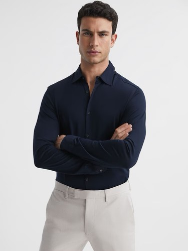 Camicia reiss king cotone - camicia,