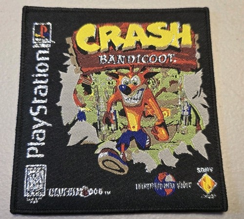 Crash bandicoot woven patch - woven,