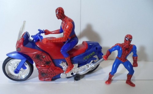 Spider man motorcycle e - on,