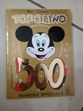 Topolino 500 Variant Oro - Disney Panini - Raro Edizione Collezionisti NUOVO