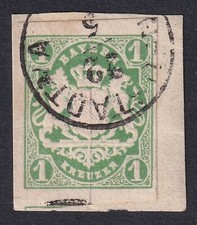 BAVARIA 1867 Arms 1k