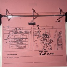 Star Wars storyboard ROBOT