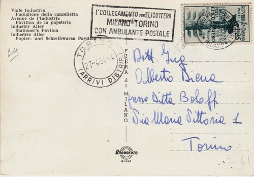 1954 primo volo con elicottero - volo,