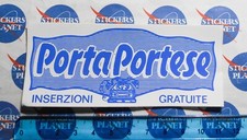 ADESIVO STICKER VINTAGE AUTOCOLLANT PUBBLICITA' PORTA PORTESE INSERZIONI
