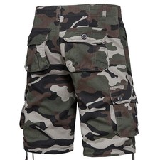 Pantaloncini mimetici da uomo