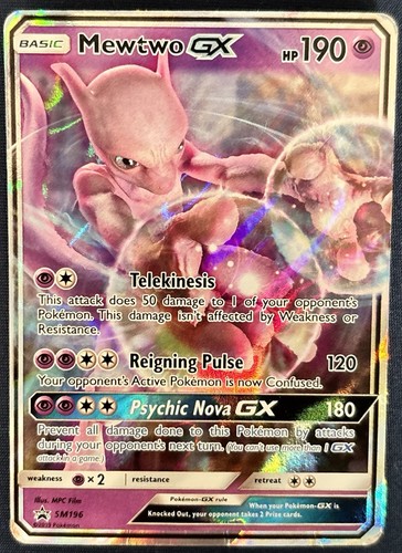 2019 pokemon mewtwo basic - mewtwo, gx
