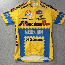 Maglia ciclismo MERCATONE UNO MEDEGHINI 1994 Nalini maglia vintage anni 90 taglia M
