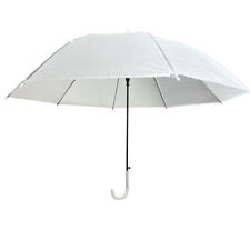 Ombrello bianco latte per evento da sposa damigella Wedding apertura automatico