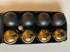 Set bocce in metallo 8 sfere