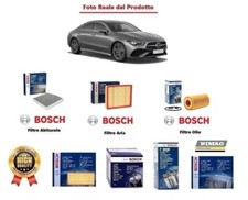 3 Filtri Tagliando Bosch per Mercedes CLA 220 C117,X117 220 CDi 120 125 130 Kw
