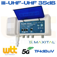 Centralino larga banda per interno FTE MAXITAL III-U-U- 12V 35dB 5G MJ35-3UU