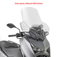 GIVI Lastra Parabrezza Trasparente senza Attacchi per Yamaha X-Max 300 2023