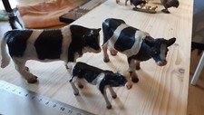 Mucche e vitellino - Animali fattoria - modellini - qualità Schleich