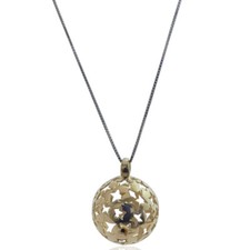 Two tone silver call angels - two,
