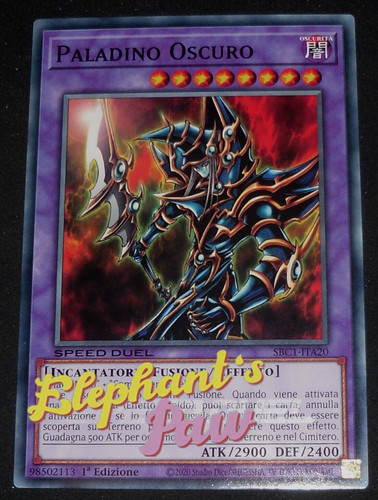Yugioh paladino oscuro - paladino,
