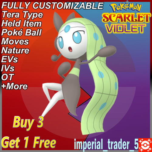 Pokémon meloetta scarlatta - pokémon,