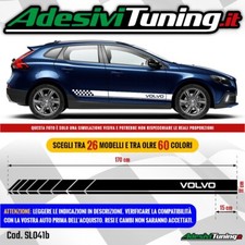 Kit 2 Adesivi Strisce Laterali