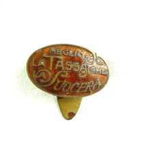 Spilla distintivo tassa - spilla,