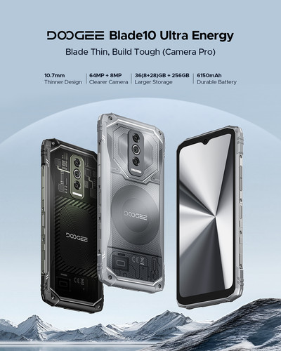 Doogee blade ultra - 10, energy